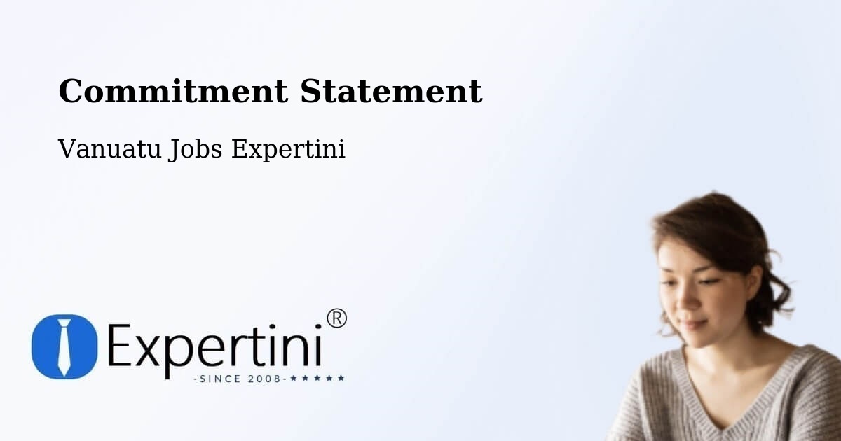 Corporate Commitment – Port Olry - Vanuatu Jobs Expertini