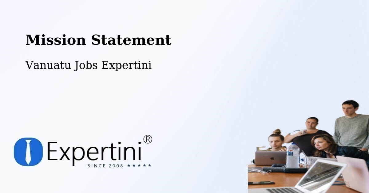 Corporate Mission – Port Olry - Vanuatu Jobs Expertini