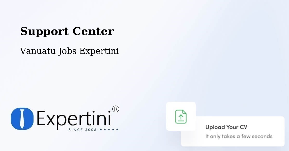 Support Services – Port Olry - Vanuatu Jobs Expertini